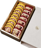 Plátano con Almendra y  Cereza con Pistacho — Premium Turkish Delight Set
