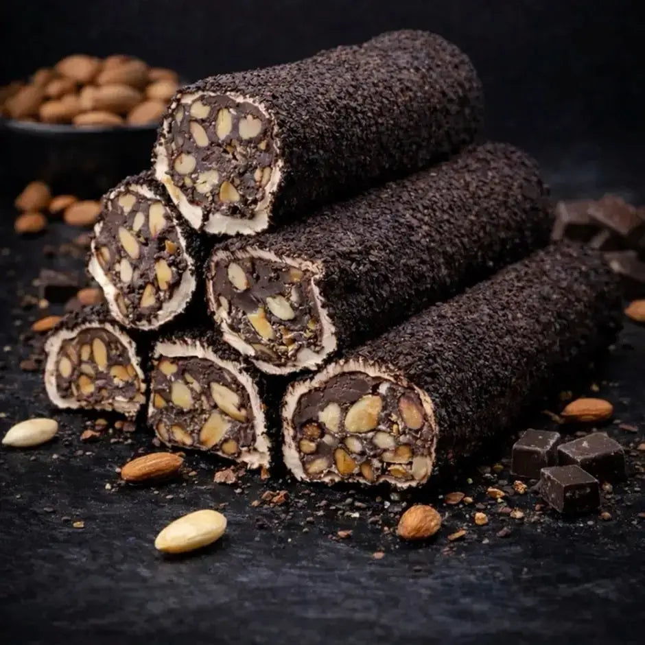 Chocolate con almendras y de granada con pistachos  —  Set Premium de Turkish Delight