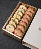 Crema de Avellanas con Pistacho y Fresa con Almendras —  Premium Turkish Delight Set