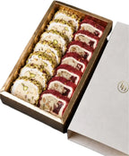 Crema de Pistacho y Cereza con Almendras — Premium Turkish Delight Set