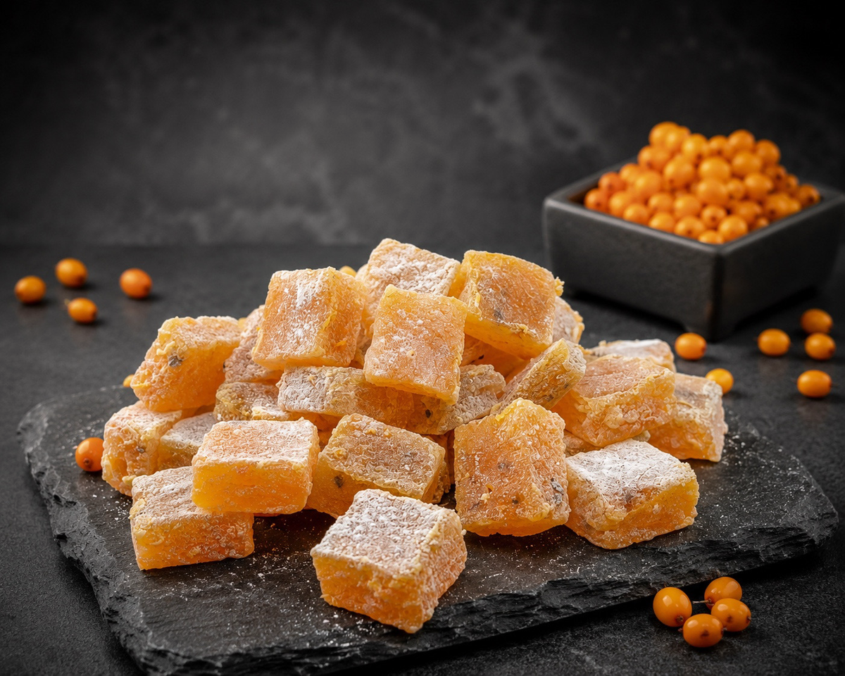 Natural Sea Buckthorn Pâte de Fruit